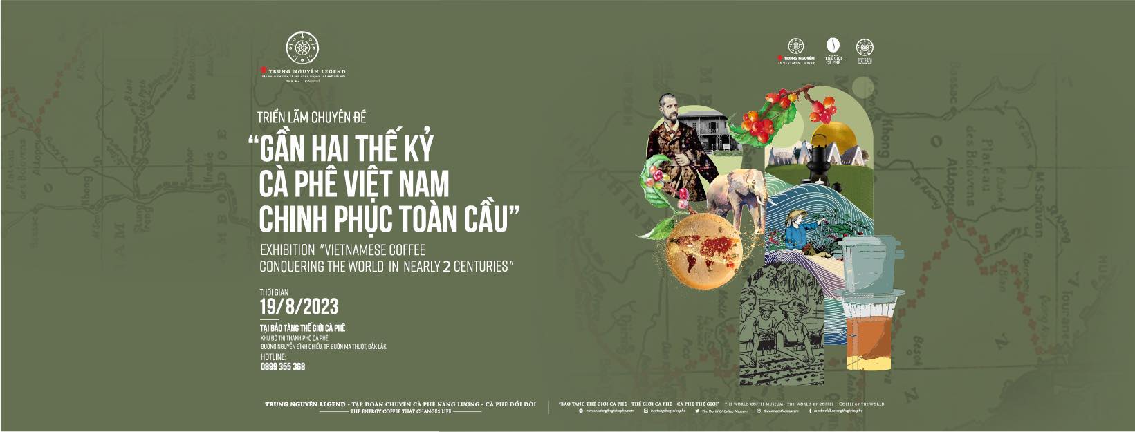 The Exhibition "Nearly two centuries of Vietnamese coffee conquering the world"