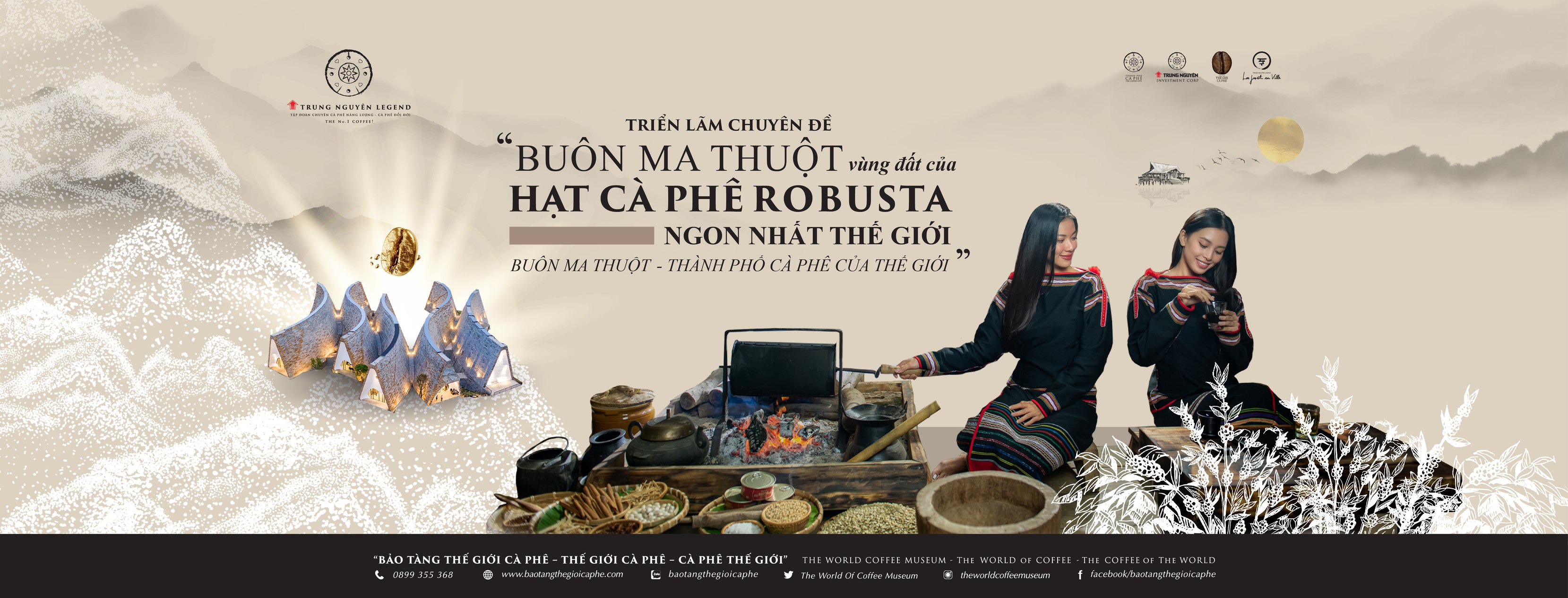 The exhibition “Buon Ma Thuot – Land of the best Robusta coffee beans in the world”