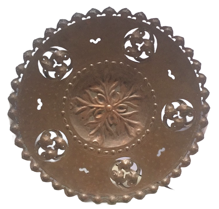 Khay đồng/Bronze tray (HVK634)