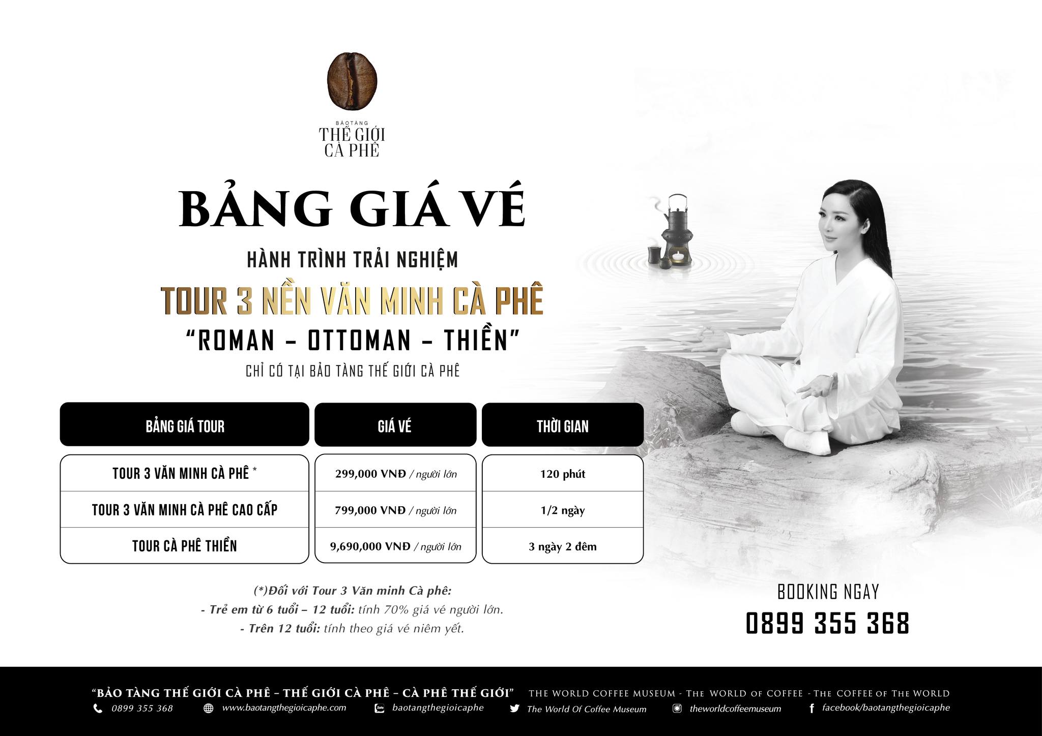 HÀNH TRÌNH TRẢI NGHIỆM VÀ KHÁM PHÁ TOUR 3 NỀN VĂN MINH CÀ PHÊ