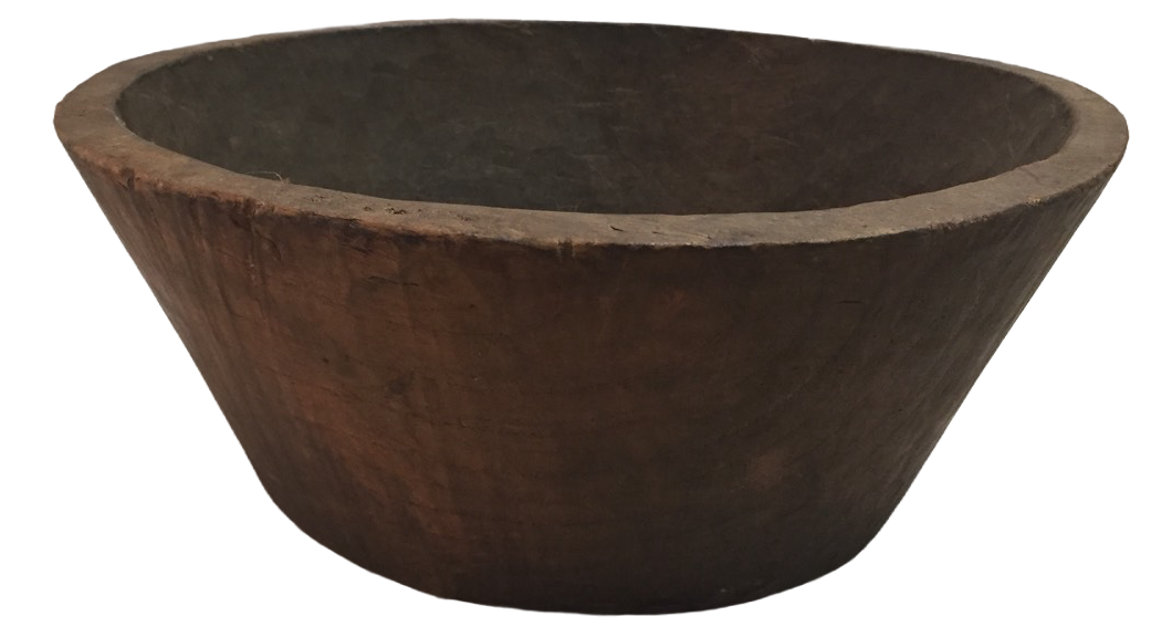 Thau gỗ chứa cà phê/Wooden basin for coffee (HVK128)